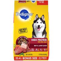 PEDIGREEÂ® Dry Dog Food High Protein Beef and Lamb Flavor
