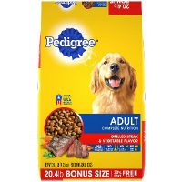 PEDIGREEÂ® Dry Dog Food Adult Grilled Steak & Vegetable Flavor